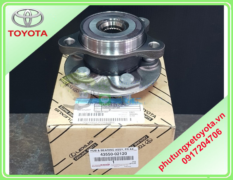 Bạc đạn bánh trước Toyota Cross 2021