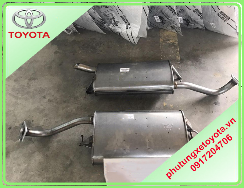 Bầu giảm âm Toyota Altis 2011