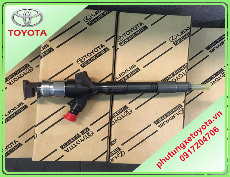 Béc phun nhiên liệu Toyota Fortuner 2019