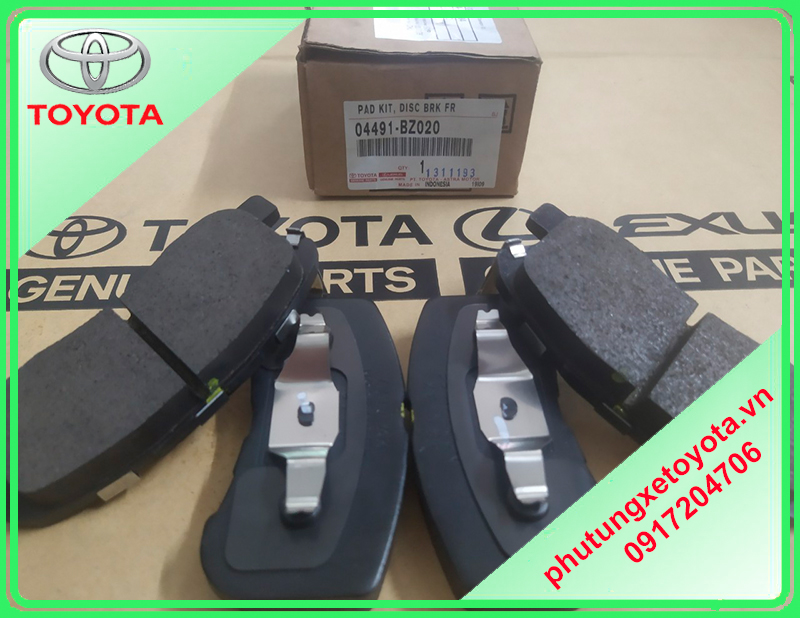 Bố thắng trước Toyota Wigo