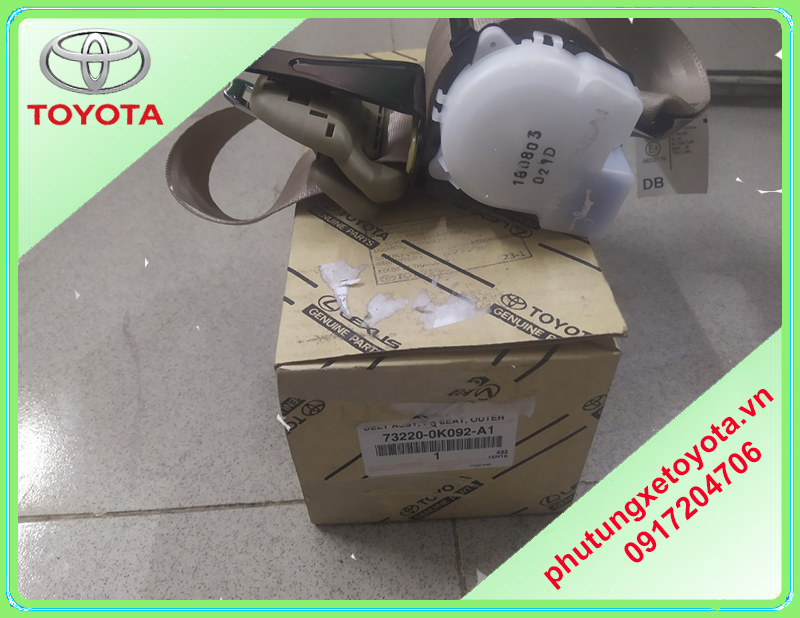 Dây belt Toyota Fortuner 2013
