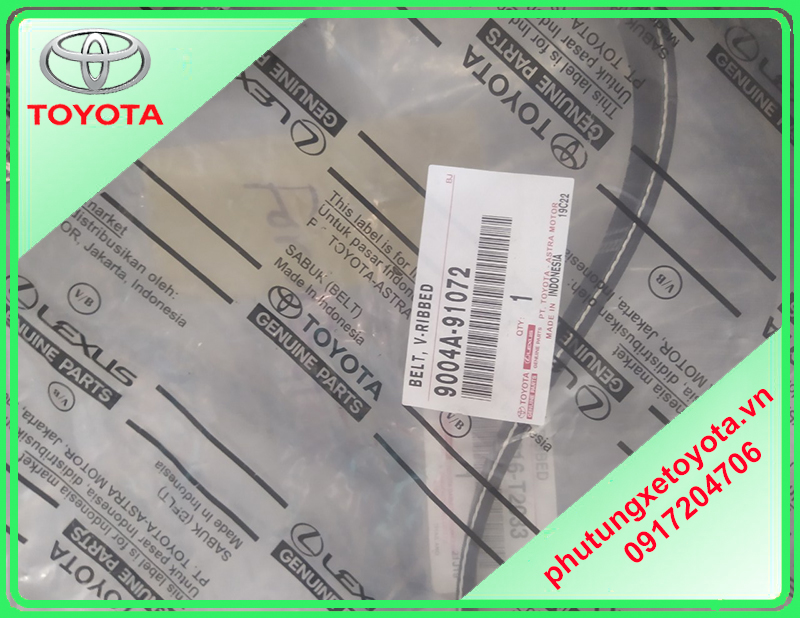 Dây curoa Toyota Wigo