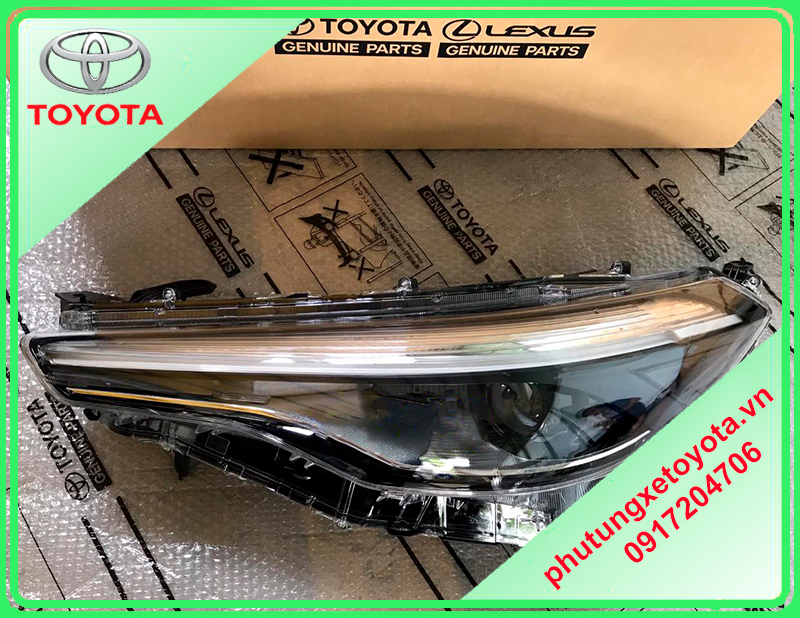 Đèn pha Toyota Cross 2021
