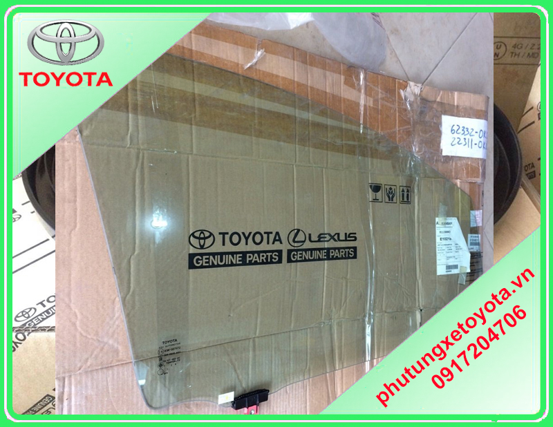 Kính Cửa trước Toyota Innova 2017