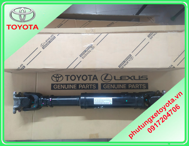 Láp dọc trước (trục các đăng) Toyota Fortuner 2015