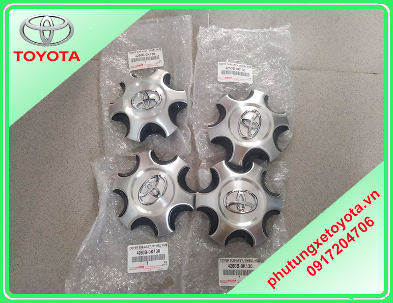 Logo chụp mâm Toyota Fortuner 2017