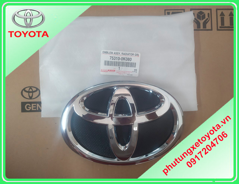 Logo galang (calang) Toyota Fortuner 2017
