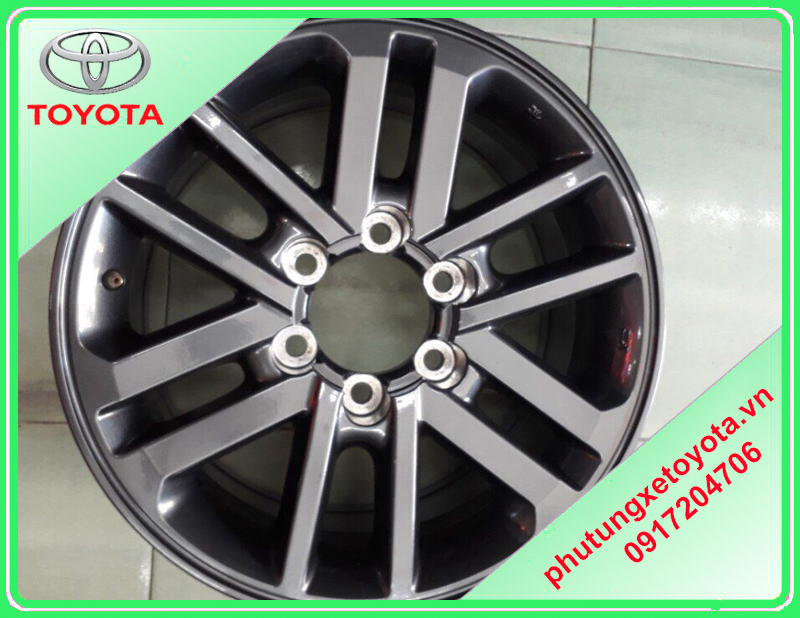 Mâm đúc (lazang) Toyota Fortuner 2012