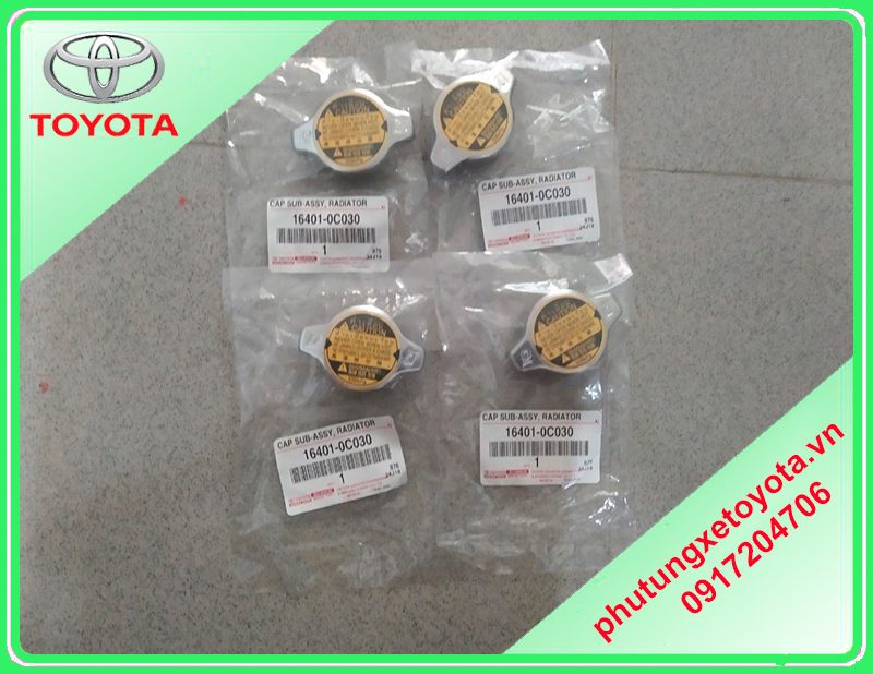 Nắp két nước Toyota Fortuner