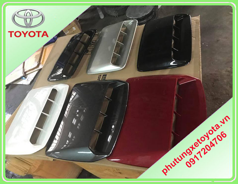 Nắp thông gió capo Toyota Fortuner