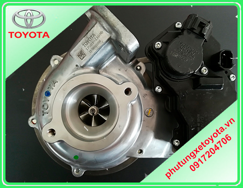 Turbo tăng áp Toyota Fortuner 2017