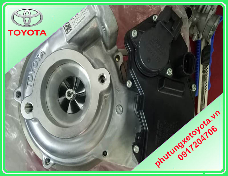 Turbo tăng áp Toyota Hilux 2016