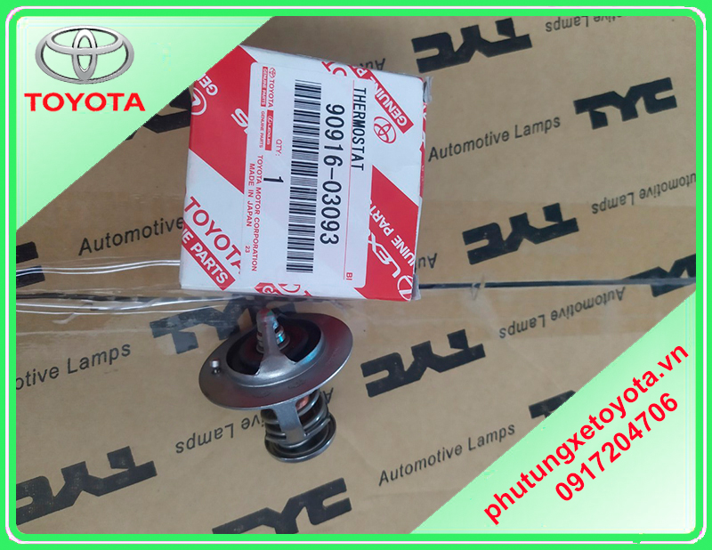 van hằng nhiệt Toyota Vios